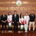 Şampiyon sporculardan Başkan Aydın'a ziyaret – SPORT