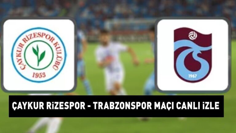 BEIN SPORTS 1 ÇAYKUR RİZESPOR TRABZONSPOR MAÇINI CANLI İZLE | Bein Sports 1 Çaykur Rizespor-Trabzonspor maçı şifreli değil mi? Bilgiler canlı yayında!