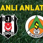 Beşiktaş – Alanyaspor maçı öncesi son gelişmeler! Olası 11 kişi açıklandı…