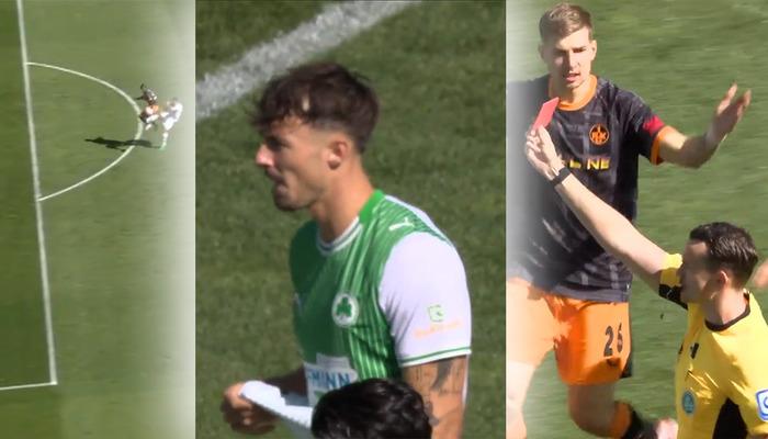 Almanya Bundesliga’da tarihe geçen bir olay yaşandı! Maçın daha 22.saniyesinde gelen kırmızı kart herkesi şoke etti… –