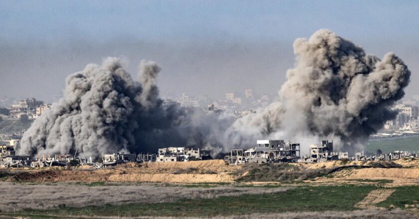 BM, İsrail’in Gazze’de ağır bombardımana devam ettiğini bildirdi