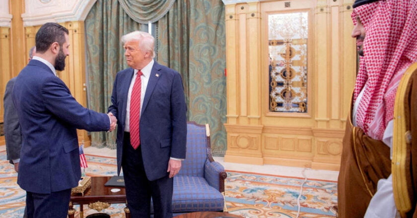 Terör listesinden silinen Şara, ABD’ye ulaştı