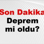 Balıkesir’de Deprem Mi Gerçekleşti? 10 Kasım 2025 Son Gelişmeler!