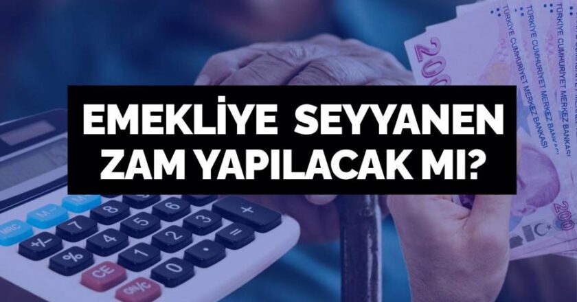 Emeklilere 2026’da seyyanen zam gelecek mi, ne kadar artacak? En düşük emekli maaşı ne kadar yükselecek?